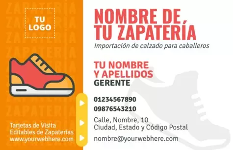 Edita un flyer de Zapatos