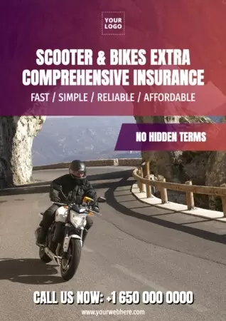 Edit a Bike Rental flyer