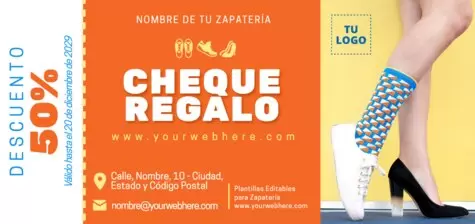 Edita un flyer de Zapatos