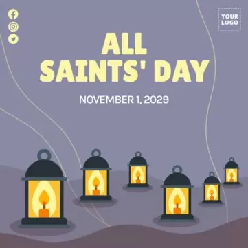 Edit an All Saints' Day template