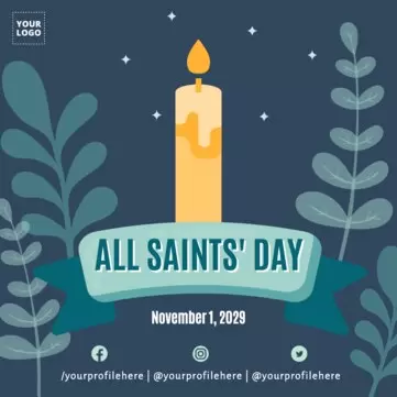 Edit an All Saints' Day template