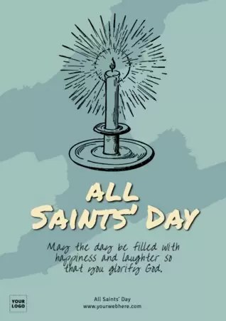 Edit an All Saints' Day template