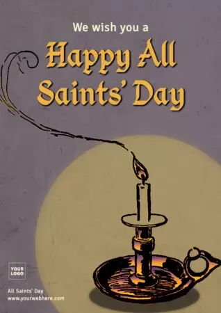 Edit an All Saints' Day template