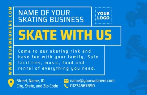 Edit a Skating poster