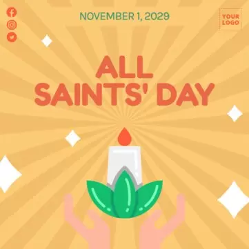 Edit an All Saints' Day template