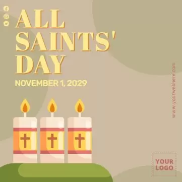 Edit an All Saints' Day template