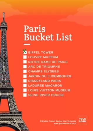 Edit a Travel List