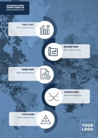 Edit a Bubble Map template