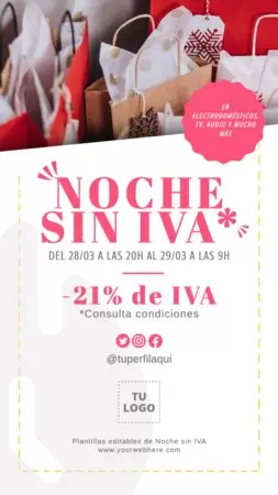 Edita un flyer de Día sin IVA