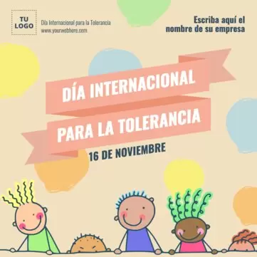 Edita un cartel de Tolerancia