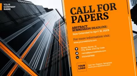 Edit a Call for Essays poster