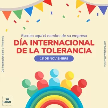Edita un cartel de Tolerancia