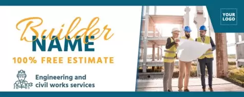 Edytuj ulotkę firmy budowlanej