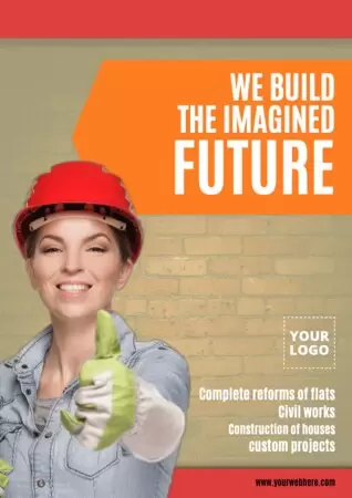 Edite um cartaz de arquitetura