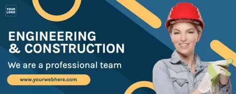 Een bouwbedrijf flyer bewerken