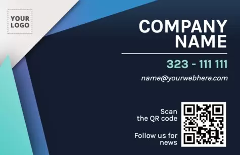 Edit a QR business card