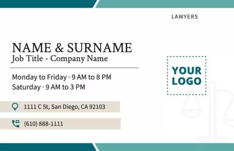 Edit a law office flyer