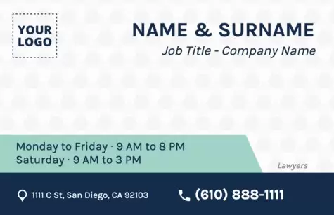 Edit a law office flyer