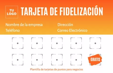 Edita una Tarjeta de Puntos