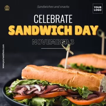 Modifier une bannière de sandwich