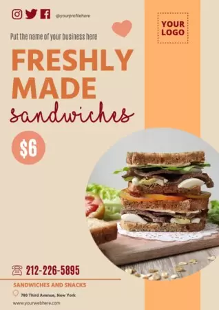 Modifica un banner per sandwich