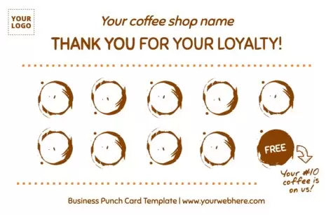 Crea la mia carta fedeltà