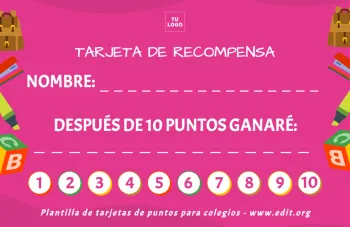 Edita una Tarjeta de Puntos