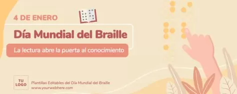 Edita pósters de Braille