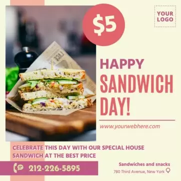 Modifier une bannière de sandwich