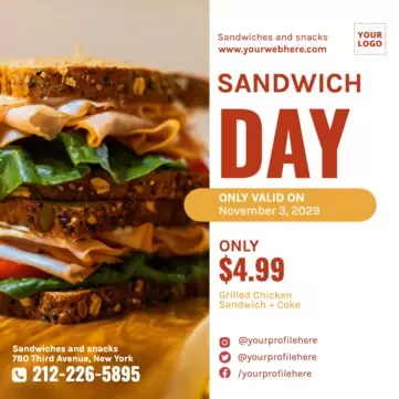 Edit a sandwich banner