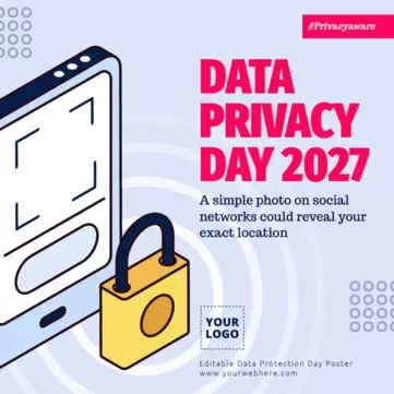Edit a Data Privacy flyer