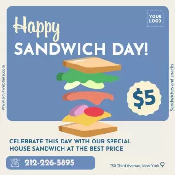 Modifier une bannière de sandwich