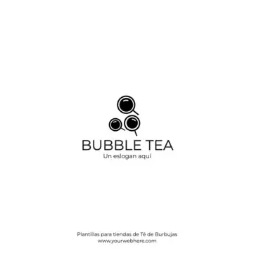 Edita un flyer de Bubble Tea