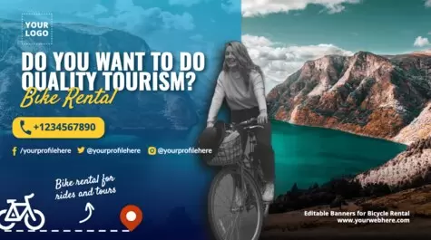 Edit a Bike Rental flyer