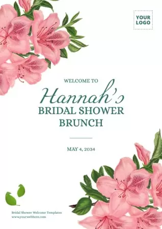 Edit a Bridal Shower template