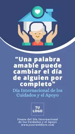 Edita un póster sobre cuidados