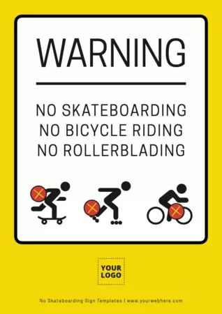 Bearbeite ein Fahrrad- oder Scooter-Schild