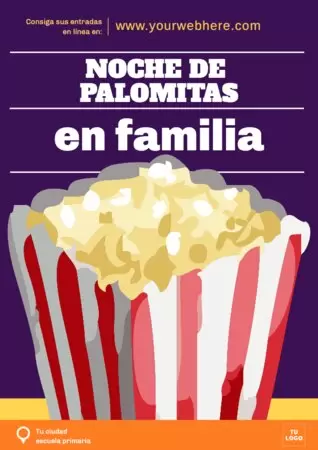 Edita un diseño para el Día de las Palomitas