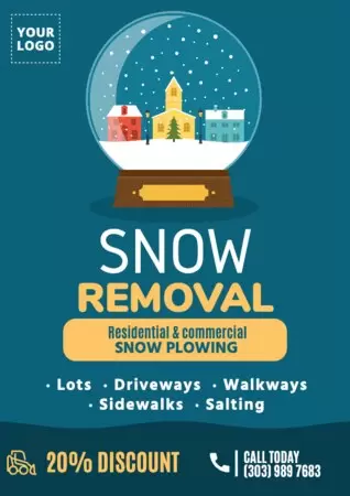 Edit a design for snow removal services