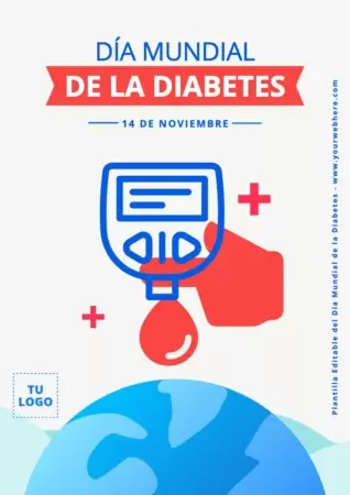 Edita un póster de Diabetes