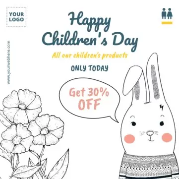 Bearbeite eine Vorlagen zum Weltkindertag