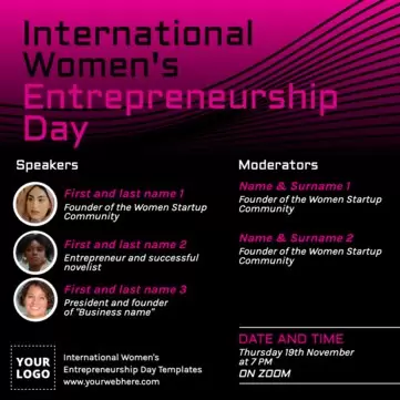 Edit a poster for Entrepreneurs