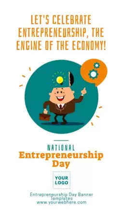 Edit a poster for Entrepreneurs