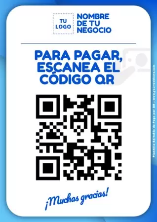 Editar un cartel de pagos