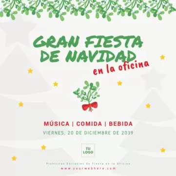 Edita un flyer de Fiesta Corporativa