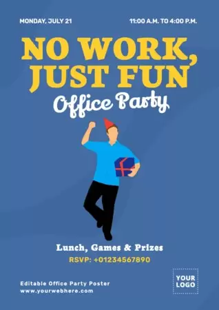 Edit a Company Party poster