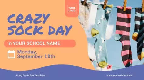 Edit a Sock Day banner