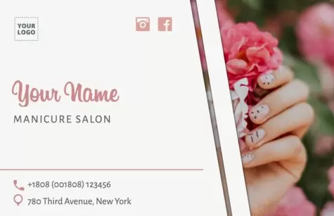 Edit a Nail Art Card design