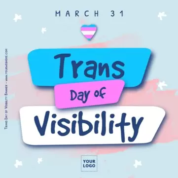 Edit a Trans Awareness Day flyer