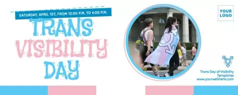 Edit a Trans Awareness Day flyer